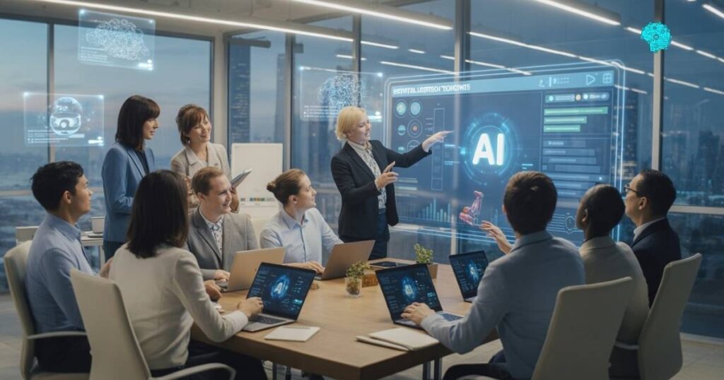 AI employee training strategies for USA businesses