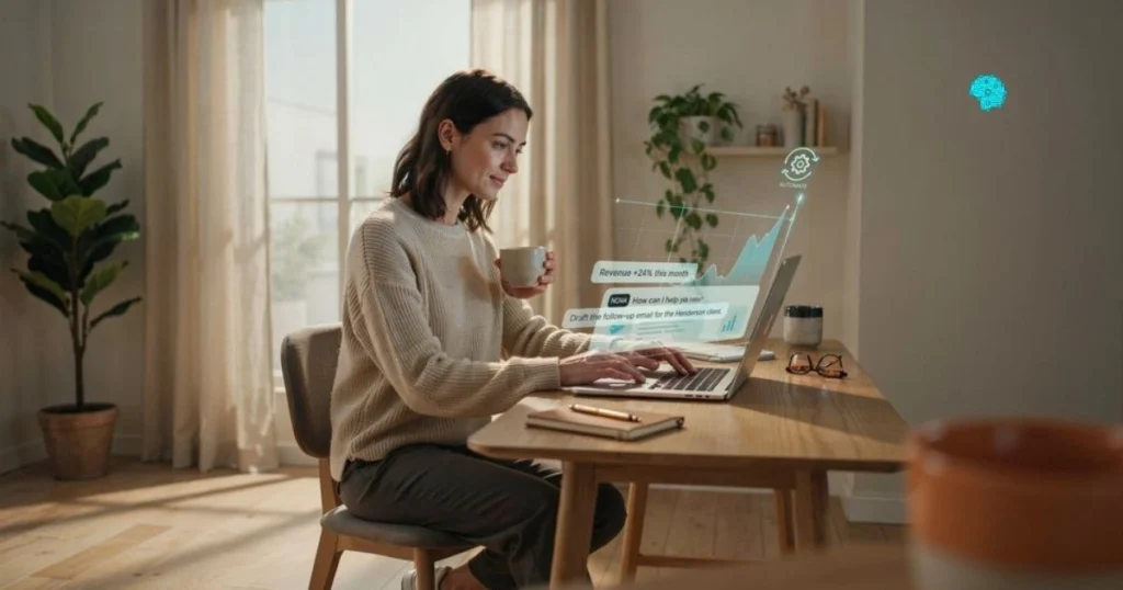 AI for small business statistics 2026 — 68% adoption rate chart