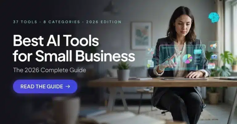 Best AI tools for small business 2026 guide by BizBotLogic
