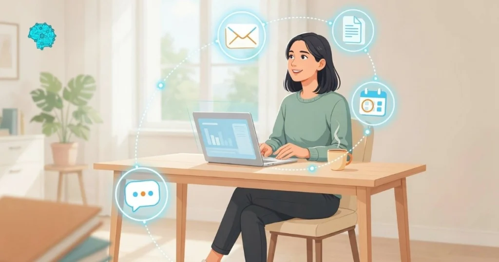 How to automate small business tasks with AI using no-code tools — BizBotLogic guide