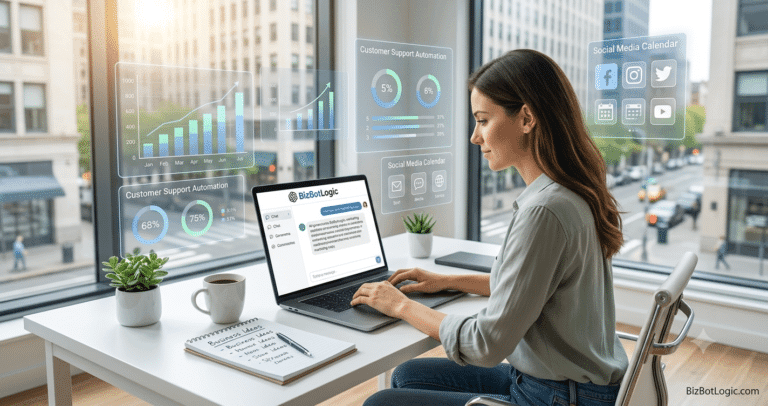 ChatGPT for small business success involves using generative AI to automate workflows